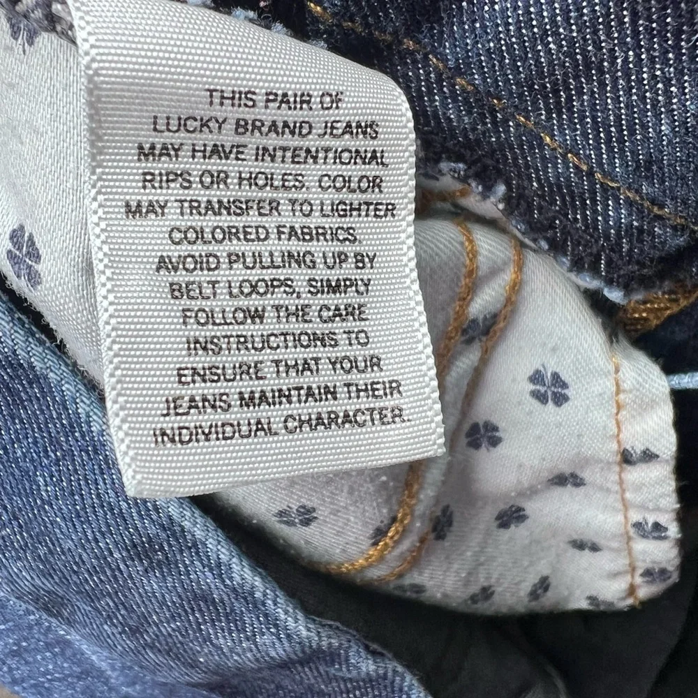 Lucky Brand Denim Jean Capris Womens Size 6/28 Sweet Jean Corp - Picture 7 of 9